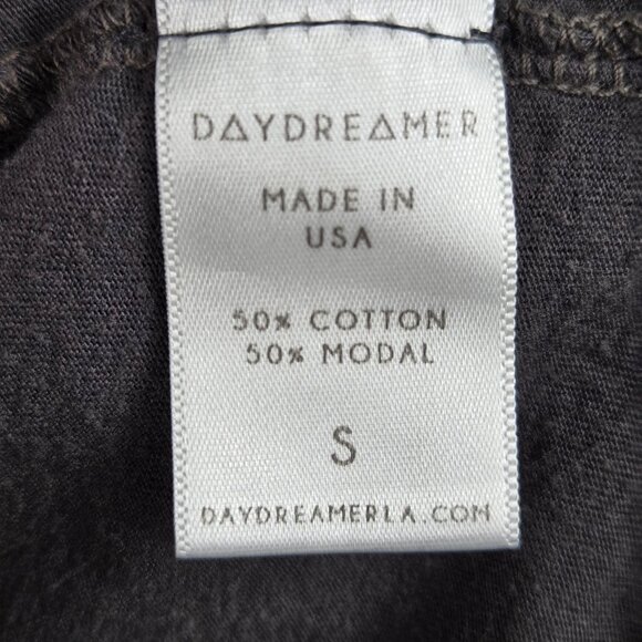 Daydreamer by Free People Size Small Gray Rolling Stones Tshirt Short Sleeve - Picture 8 of 10